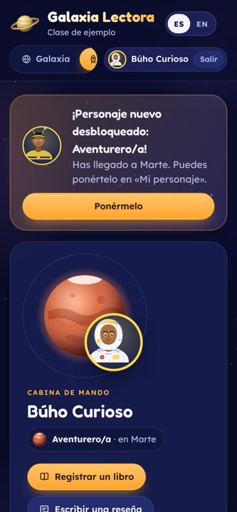 El Lectómetro en el móvil.